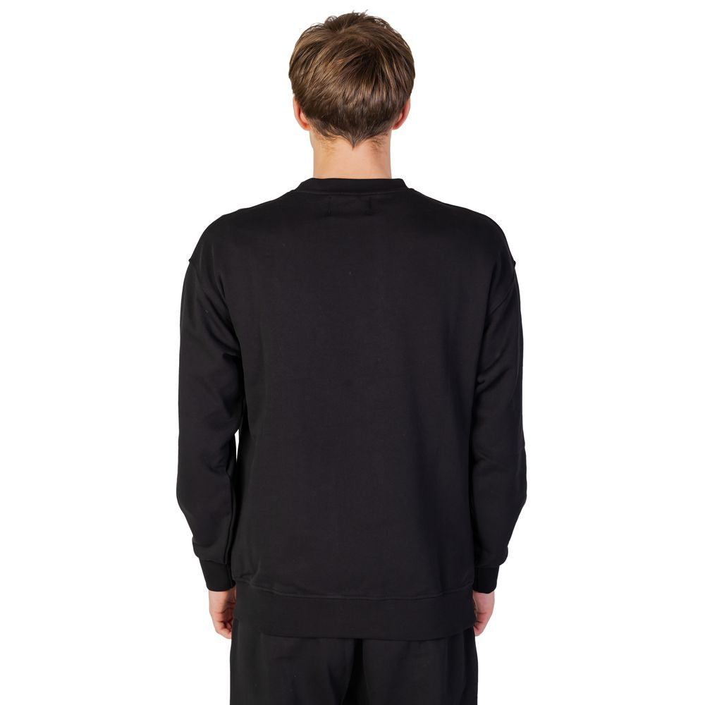 Underclub Black Cotton Sweatshirt UN-13165900009-IT44 | S