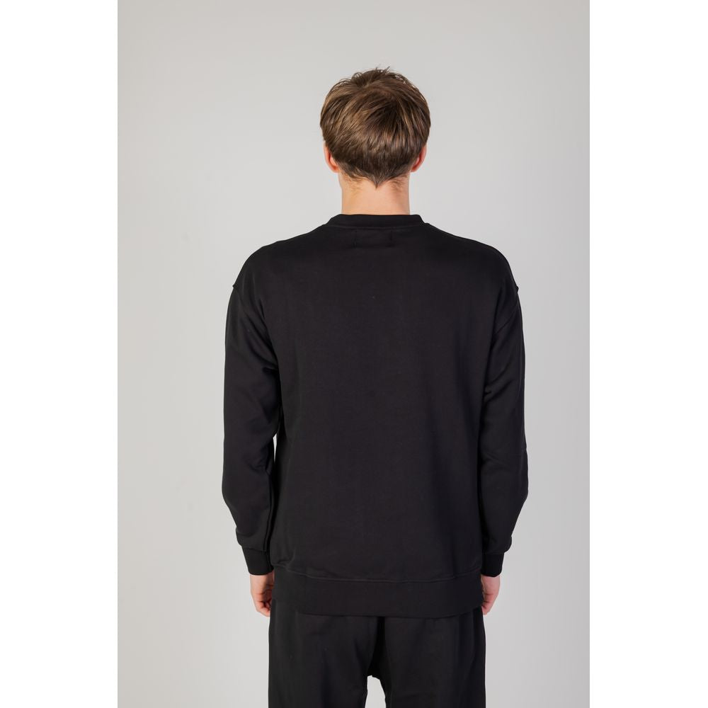 Underclub Black Cotton Sweatshirt UN-13165900009-IT44 | S