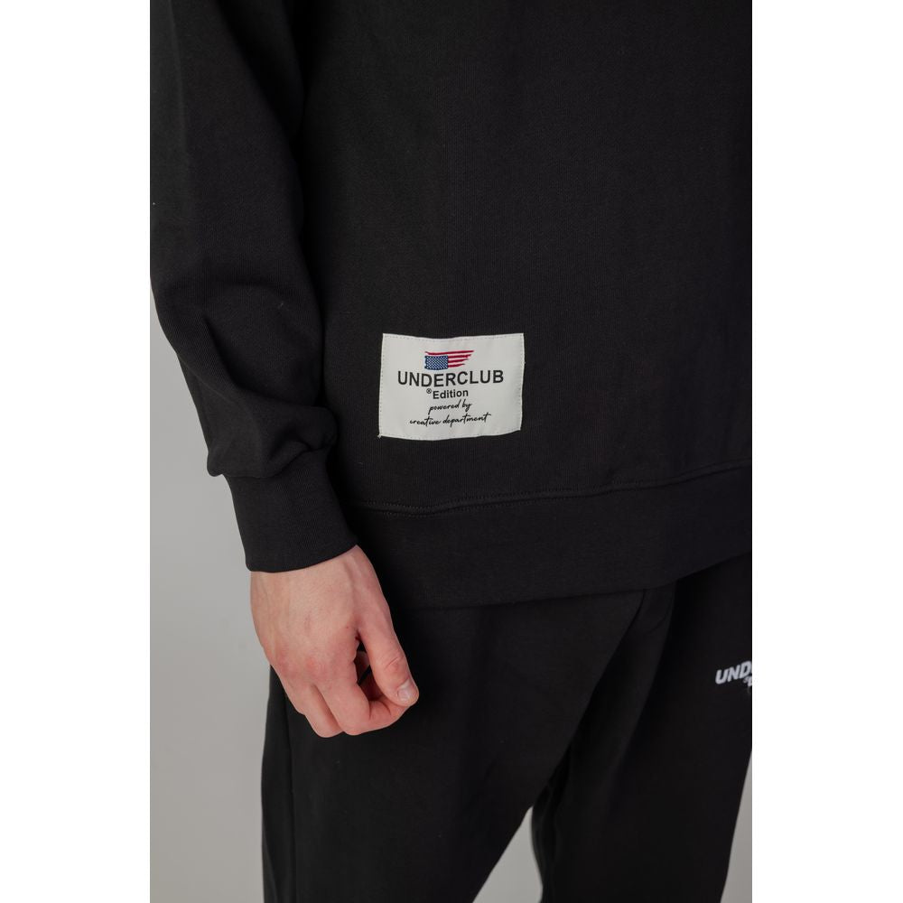 Underclub Black Cotton Sweatshirt UN-13165900009-IT44 | S