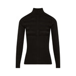 Morgan De Toi Black Viscose Turtleneck MO-13167900009-IT40|S