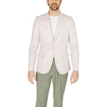 Antony Morato Cream Cotton Blazer AN-13367801504-IT48 | M