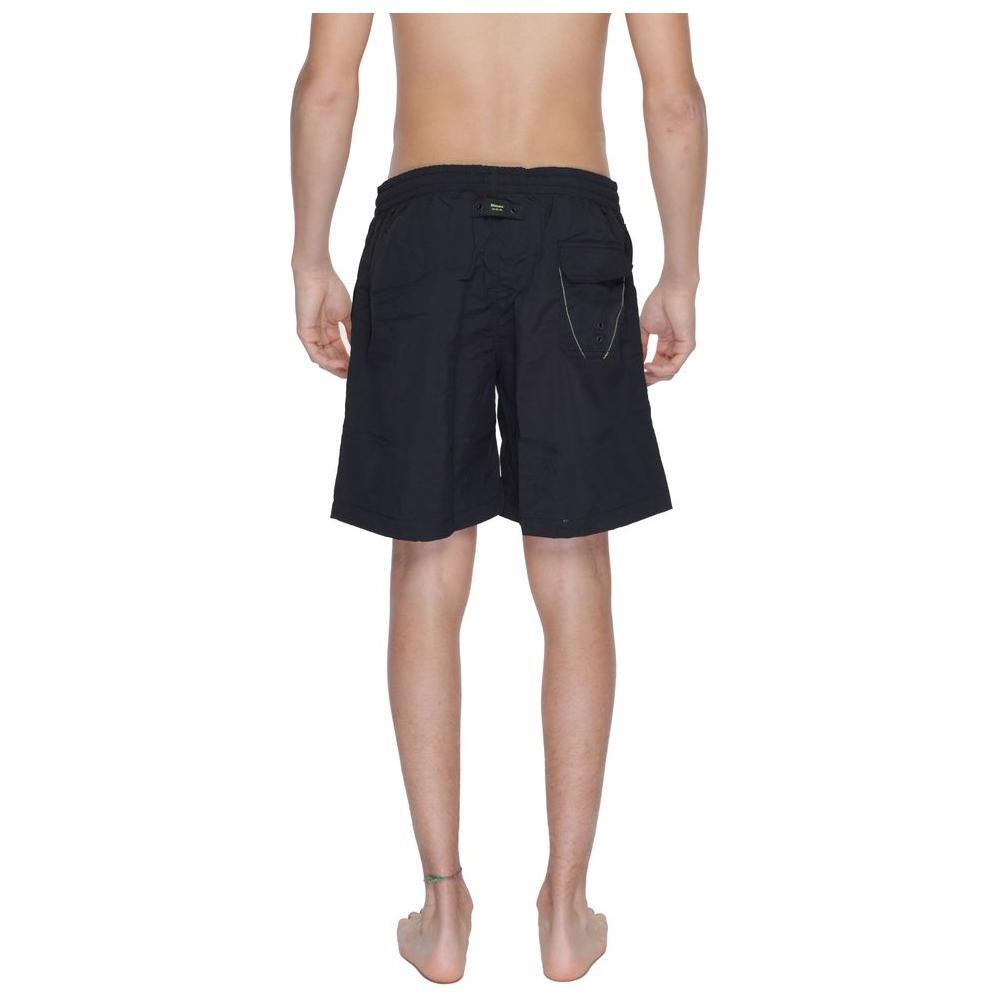 Blauer Black Polyamide Swim Short BL-13447500009-IT44 | S