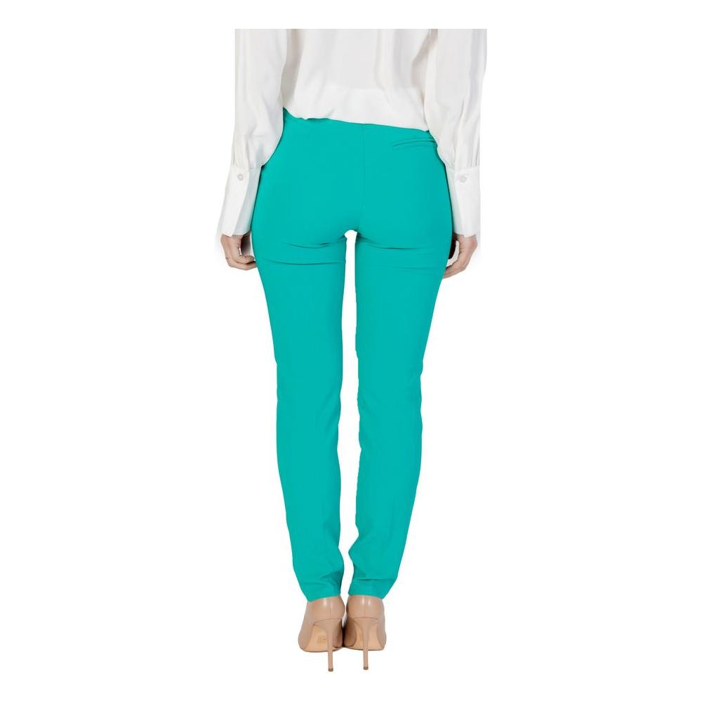 Rinascimento Green Polyester Jeans & Pant