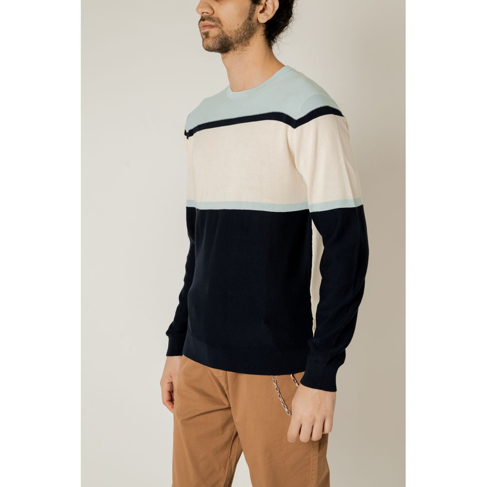 Hamaki-Ho Blue Cotton Sportswear HA-13516000010-IT44 | S