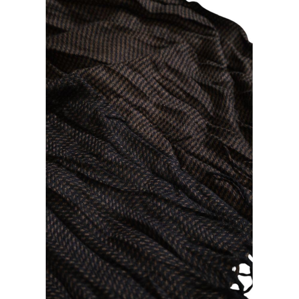 Antony Morato brown polyester scarf for men, fall/winter collection, 100% polyester fabric, men's scarves and gloves