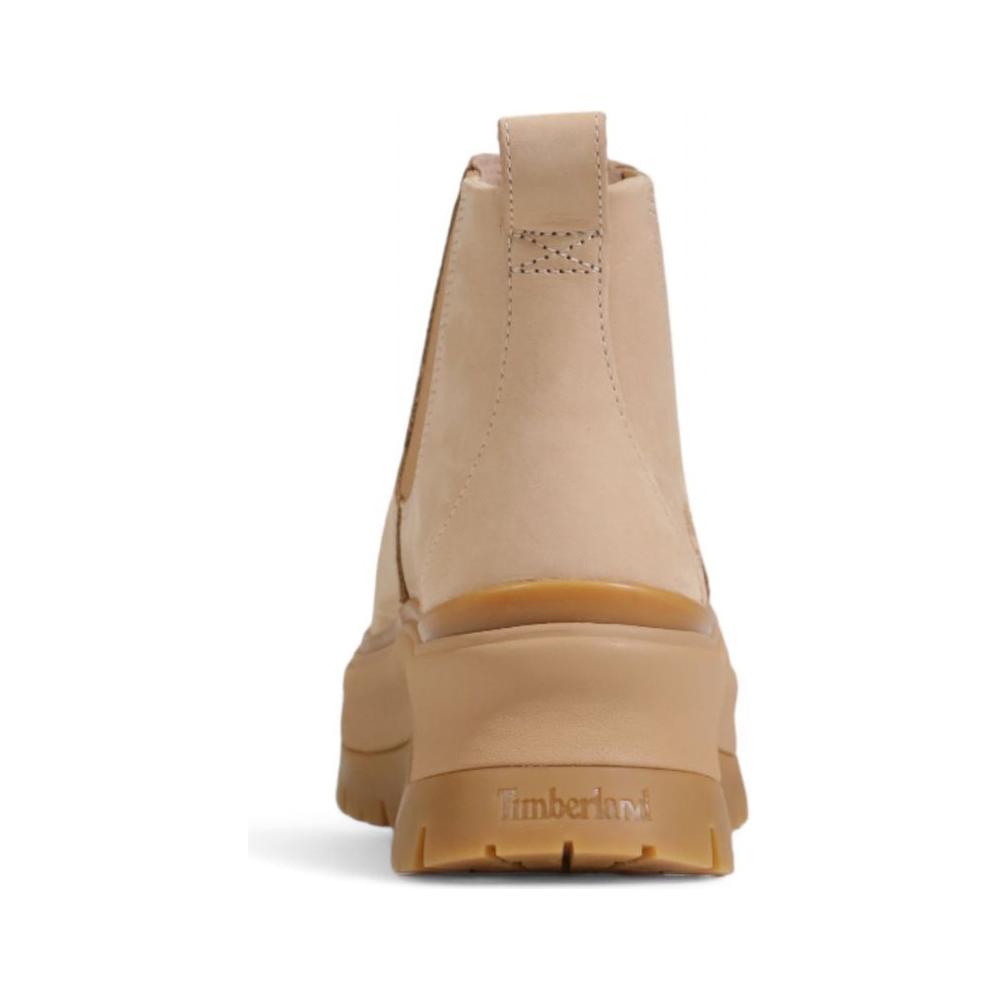 Timberland Beige Suede Leather Boot