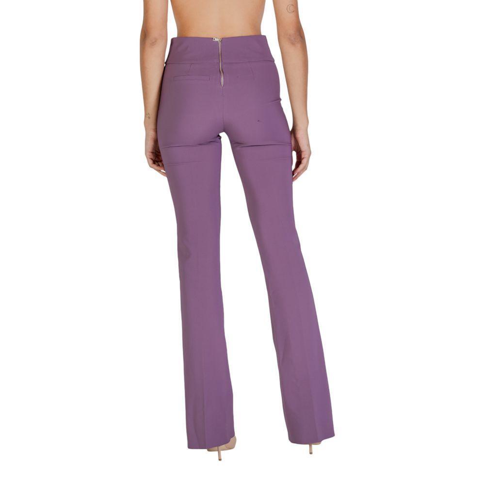 Sandro Ferrone Purple Polyester Pant SA-15619800151-IT40 | XS