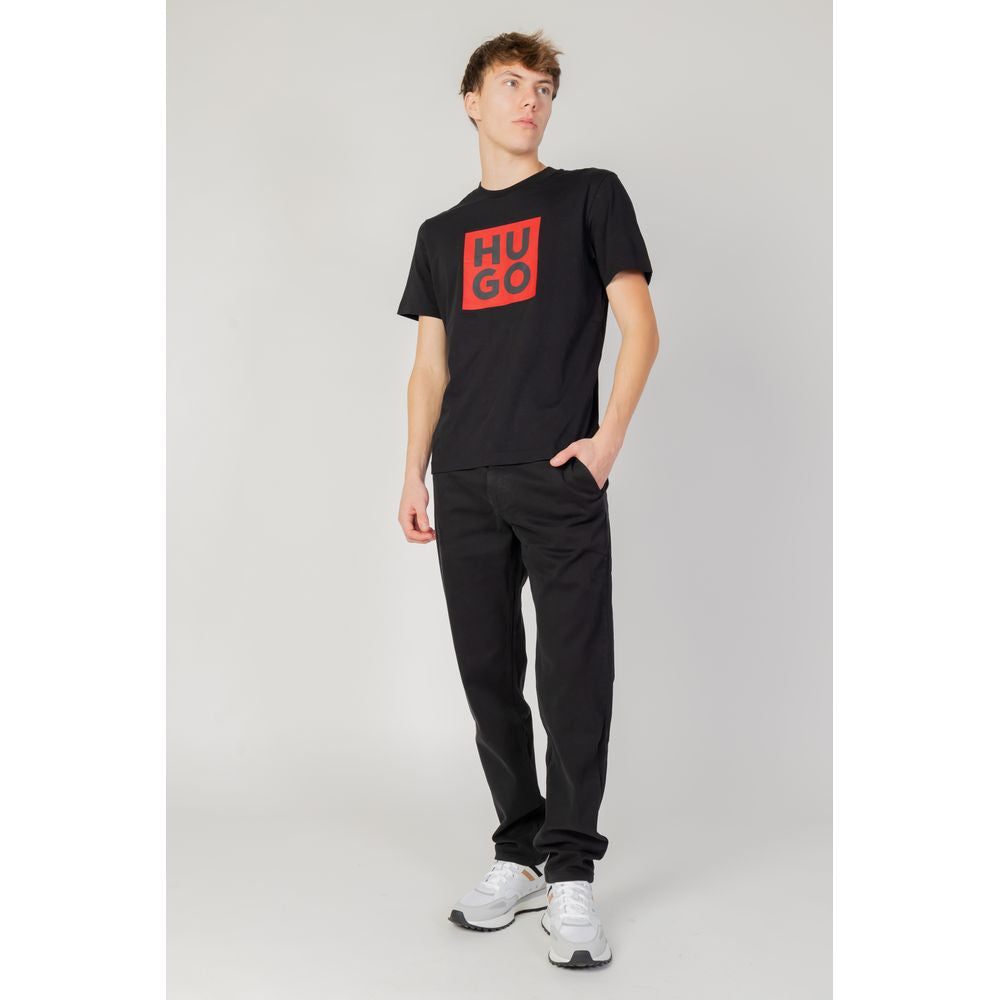 Hugo Boss Black Cotton Chino Pants