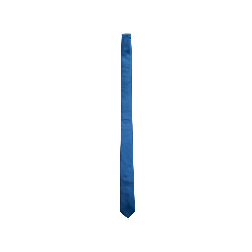 Antony Morato blue silk tie, men's spring/summer collection, elegant fashion accessory, 100% silk, 150 cm length, 4.5 cm width
