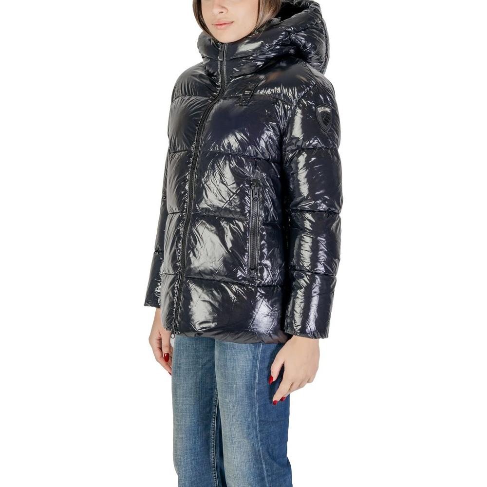 Blauer Black Polyamide Jackets & Coat