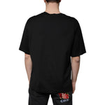 Dolce & Gabbana Black Cotton Crew Neck Short Sleeves T-shirt