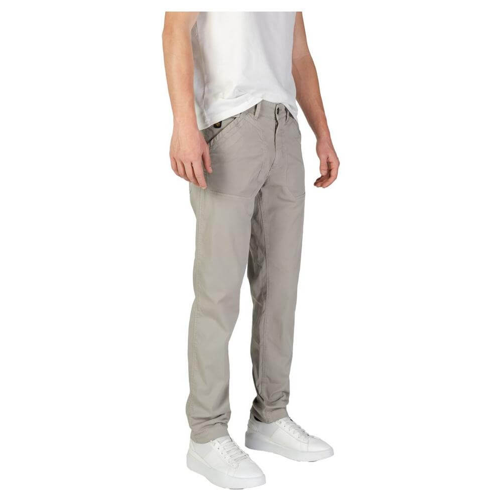 Refrigiwear gray cotton jeans & pants for men, regular fit, fall/winter collection, 98% cotton, 2% elastane.