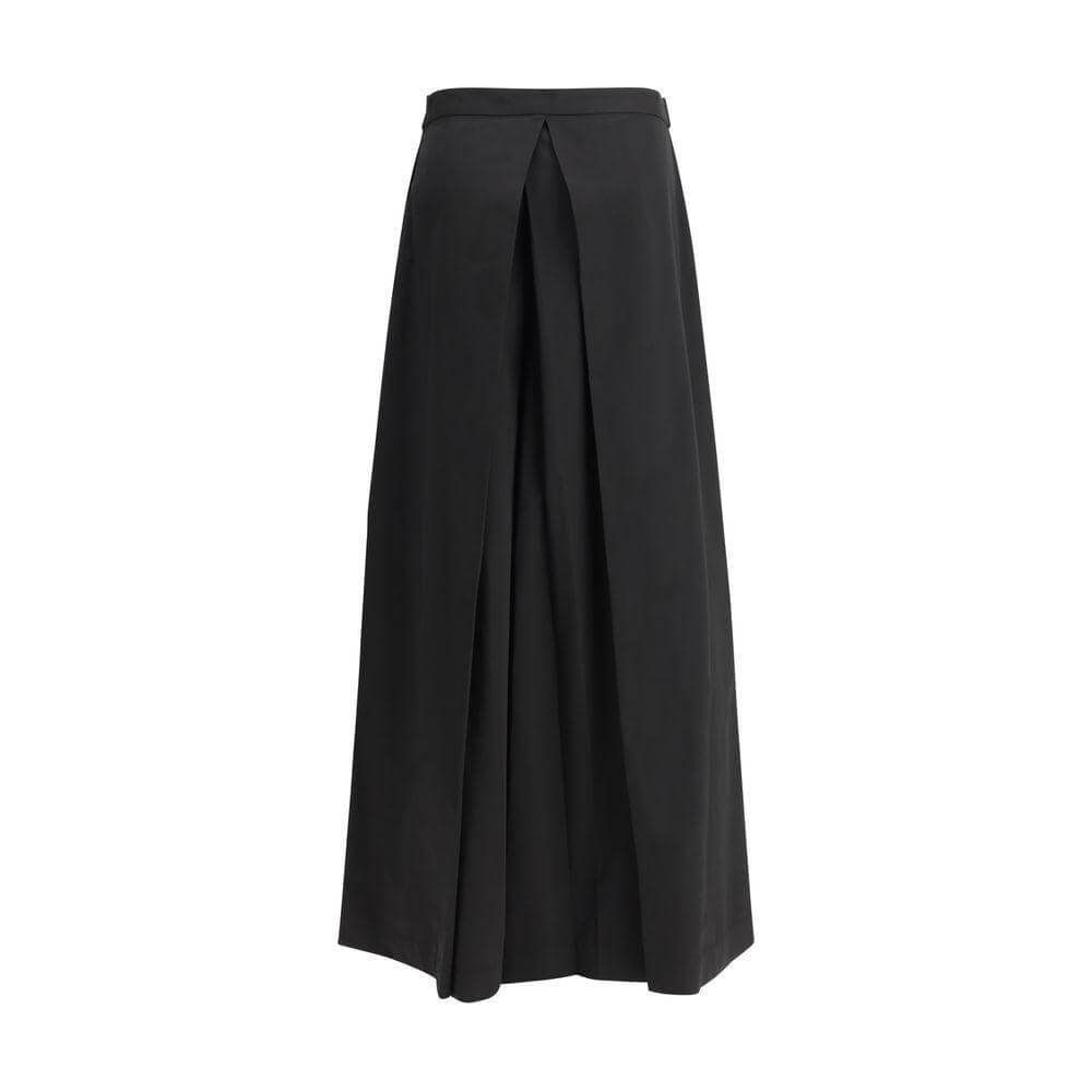 Fabiana Filippi relaxed fit pants with wide legs, front pleats, and knotted sash for a sophisticated, feminine look.