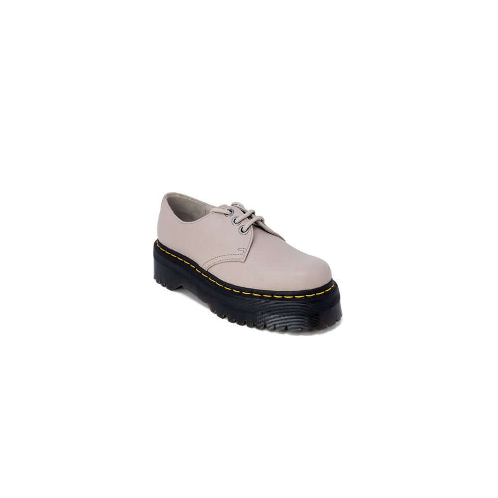Dr. Martens purple leather sneaker for women, autumn/winter collection, lace-up, 2 cm heel, 100% leather.
