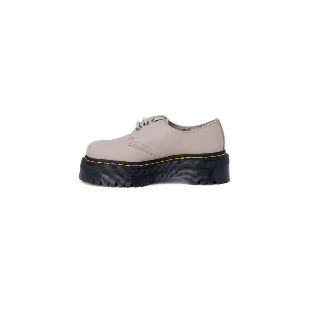 Dr. Martens purple leather sneaker, women's lace-up shoe from Autumn/Winter collection, 100% leather composition, 2cm heel height.