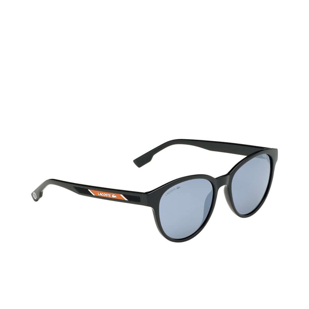 Lacoste black injected sunglasses for women, model L981SRG-1, with a lens size of 54mm, bridge 17mm, temple 145mm, category 3 protection.