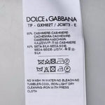 Dolce & Gabbana Light Blue Silk Turtleneck Pullover Sweater TSH87782-48