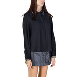 Vila Clothes Black Viscose Shirt VI-15818600009-34 | XXS
