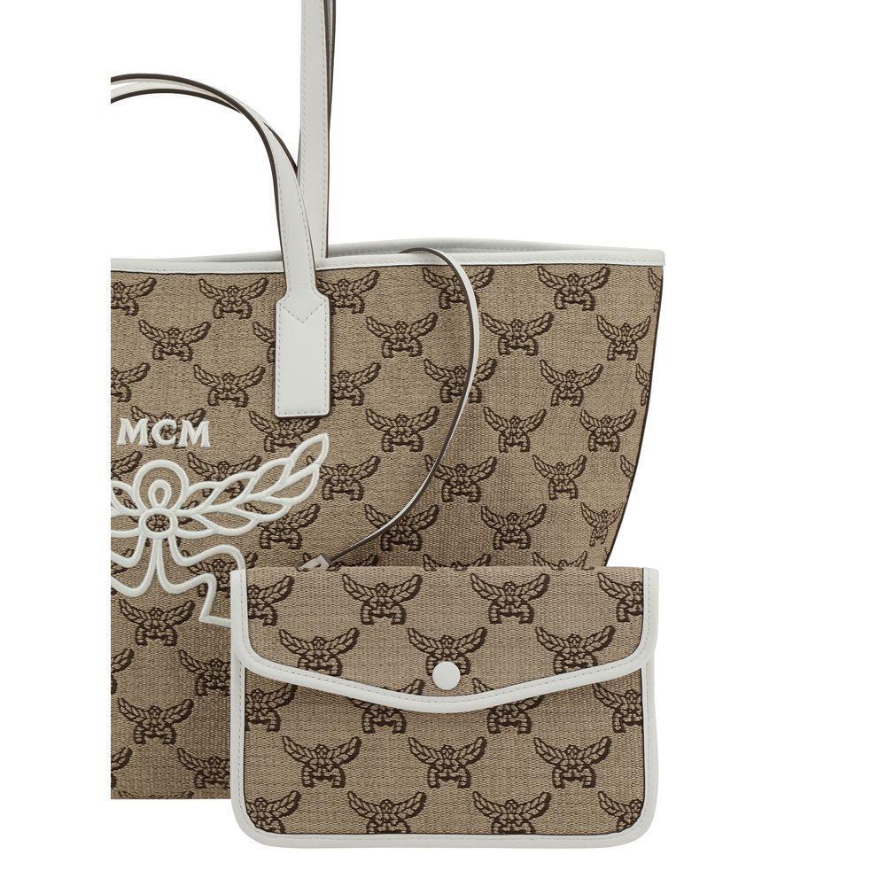 MCM Medium Himmel Tote Bag MCMWPFSAC02INBB-FBB-360