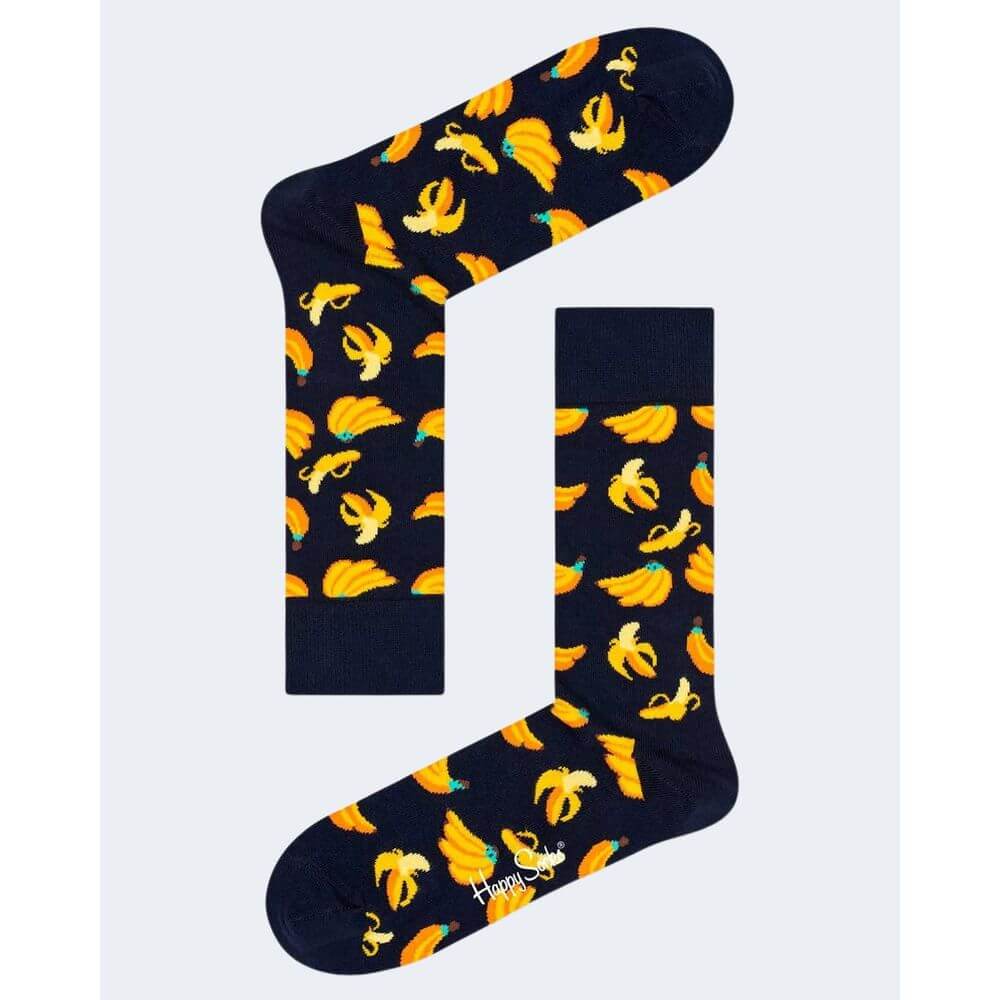 Happy Socks Black Cotton Socks