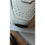 Dolce & Gabbana White Silver DAYMASTER Leather Sneakers Men Shoes