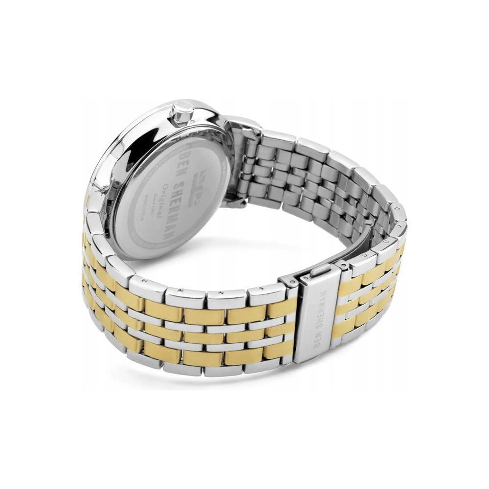 Ben Sherman Gold Stainless Steel Watch 1728,67434610848,Ben Sherman,Gold,Men,New with tags,Watches,Watches for Men - Watches Ben Sherman BSWB071GSMAC