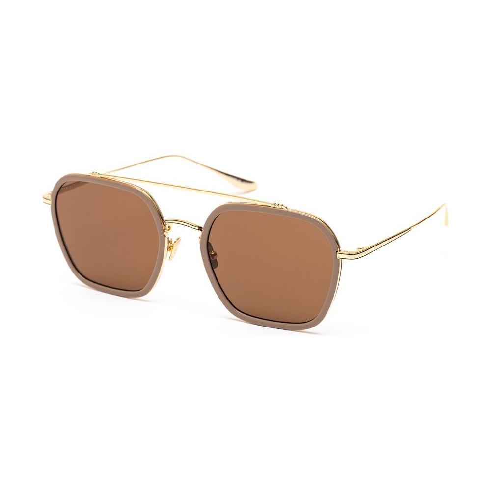 Belstaff Gold Titanium Sunglasses BEMERRICKIIBEIGEWAC