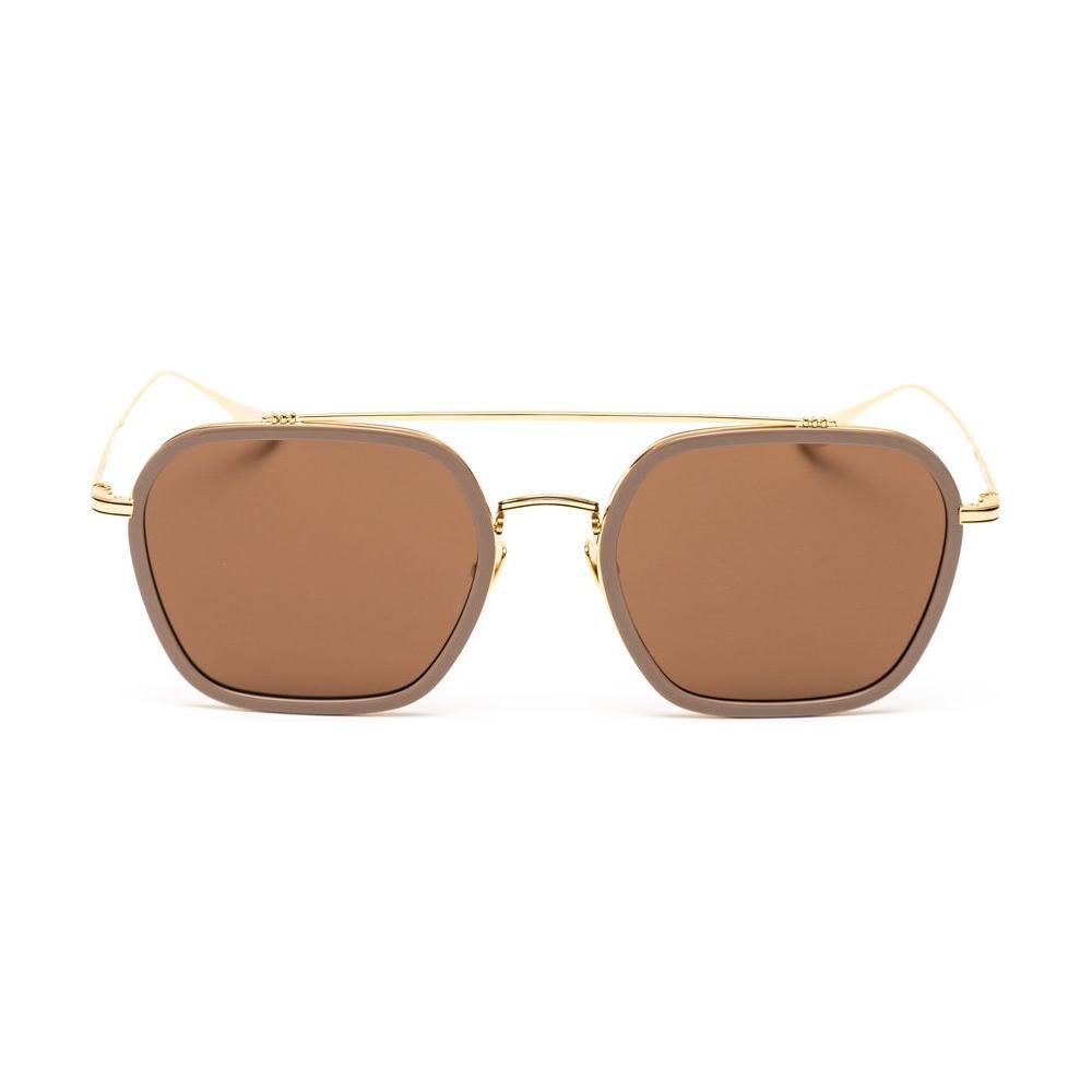 Belstaff Gold Titanium Sunglasses BEMERRICKIIBEIGEWAC