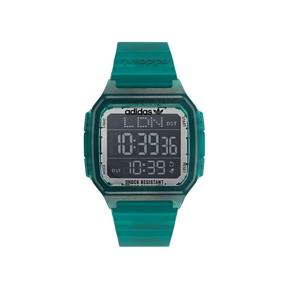 Adidas Green Resin Watch 1728,67434610848,Adidas,Green,Men,New with tags,Watches,Watches for Men - Watches Adidas ADAOST22048AC