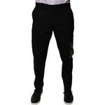 Dolce & Gabbana Black Cotton Men Cargo Casual Pants