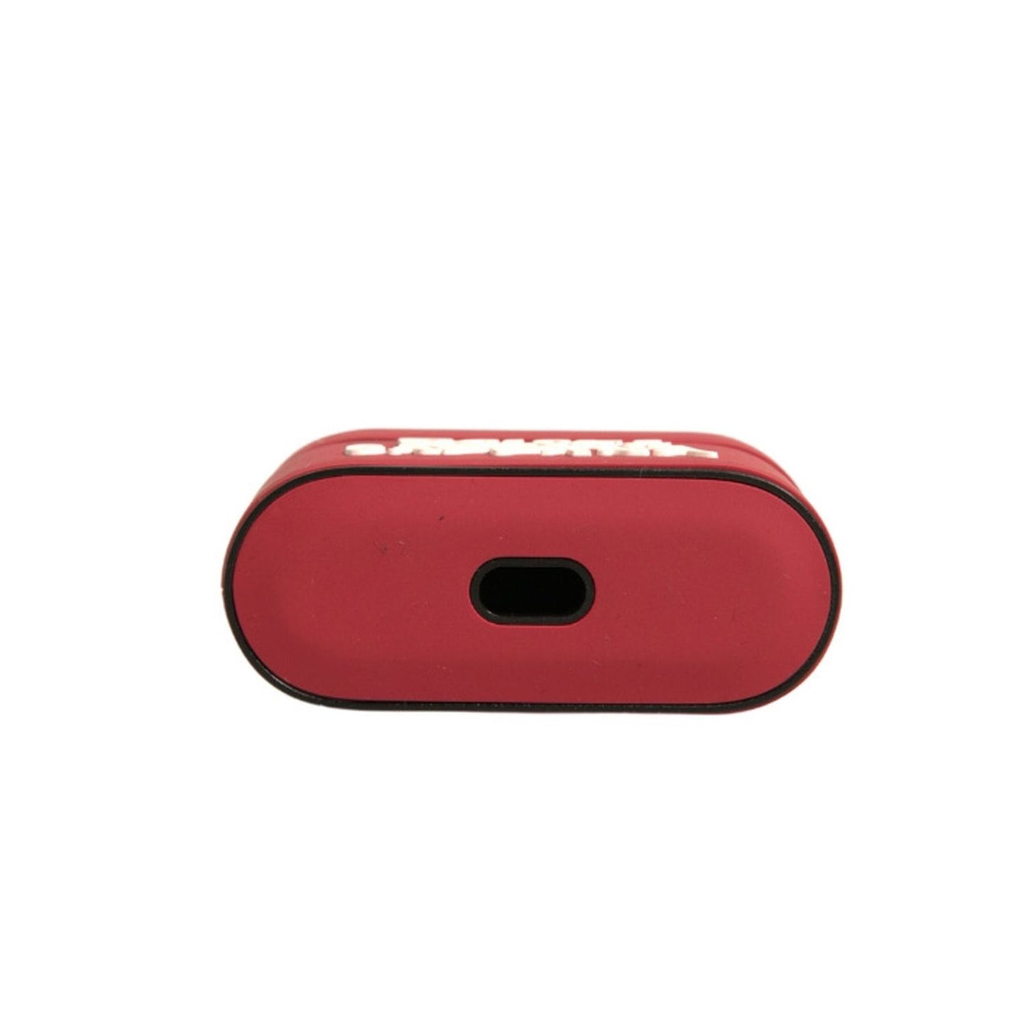 Dolce & Gabbana Red PVC Embossed Logo Plaque Holder Airpods Case SMY10618