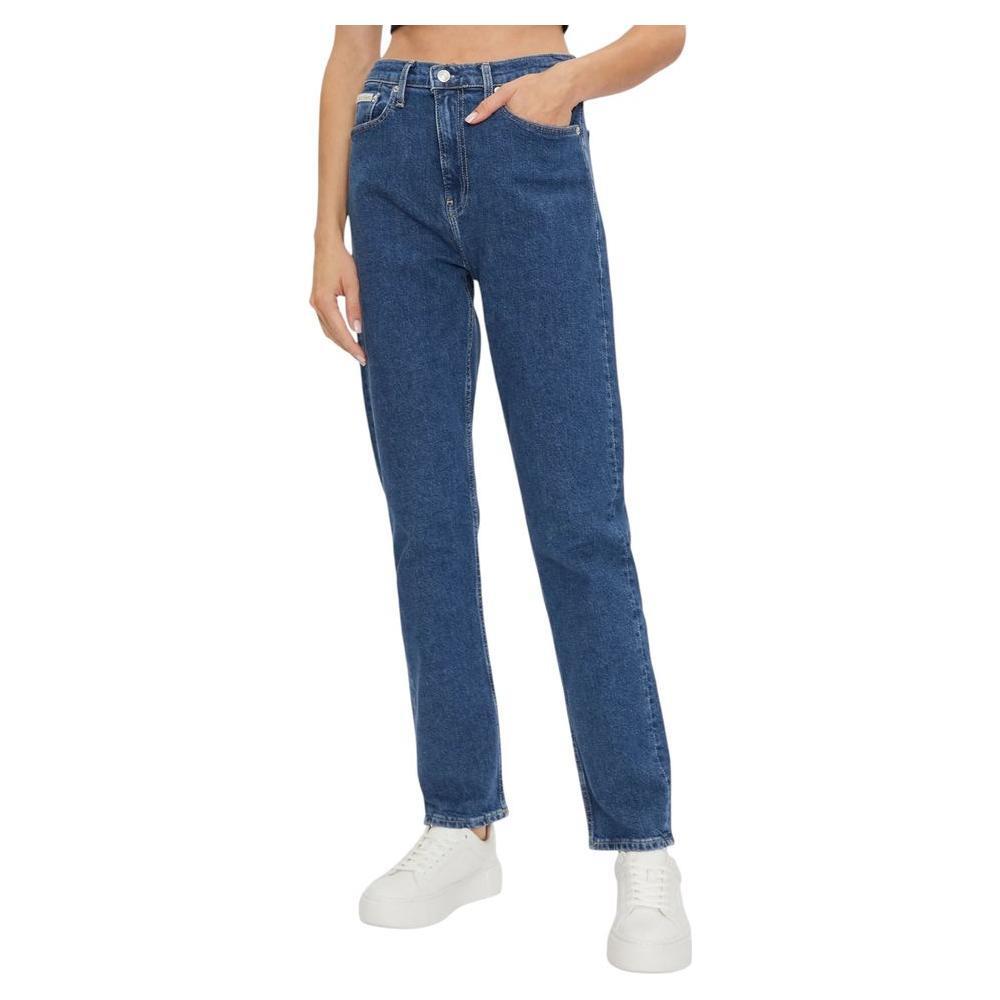 Calvin Klein Jeans Blue Cotton Slim Fit Jean CA-16507101781-W26 | L34