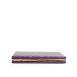 Dolce & Gabbana Purple Leather Clutch Evening Crossbody Bag BAG4016