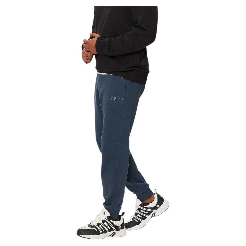 Calvin Klein Jeans Blue Cotton Joggers Workout Pant CA-16502700128-IT46 | M
