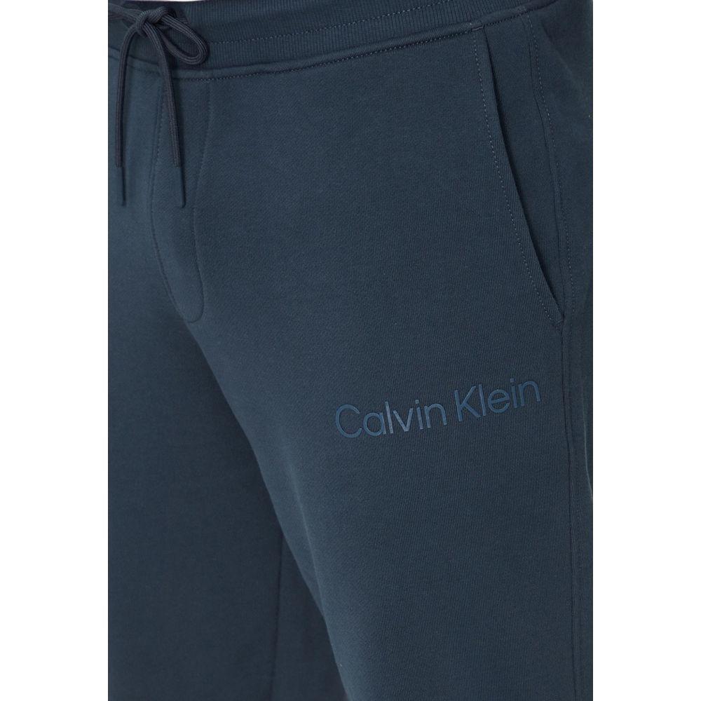 Calvin Klein Jeans Blue Cotton Joggers Workout Pant CA-16502700128-IT46 | M