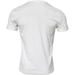 Dolce & Gabbana White Cotton Logo Floral Crew Neck T-shirt TSH878642-44