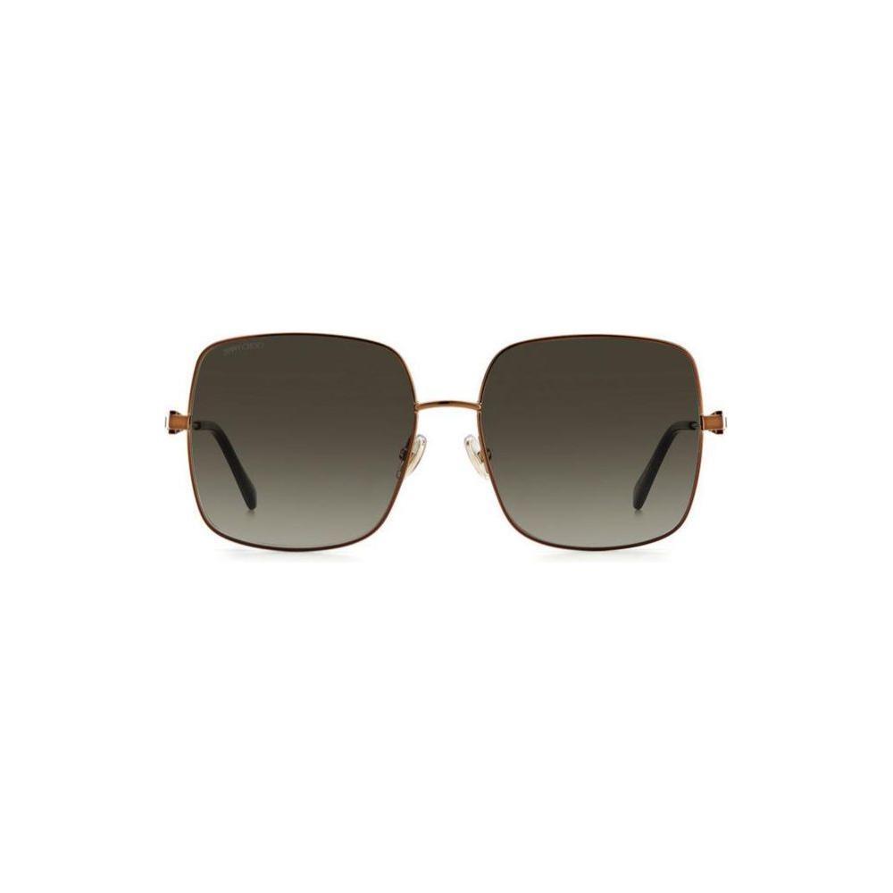 Jimmy Choo Brown Metal Sunglasses