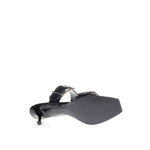 Alexander McQueen Elevate Your Steps in Timeless Black Leather Sandals AL-298676-EU36/US6