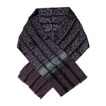 Dolce & Gabbana Purple Fantasy Silk Neck Wrap Shawl Scarf MS7271