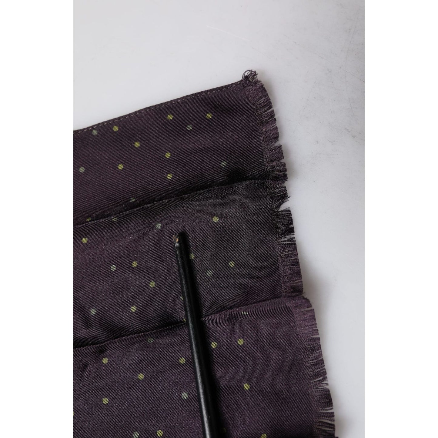 Dolce & Gabbana Purple Fantasy Silk Neck Wrap Shawl Scarf MS7271