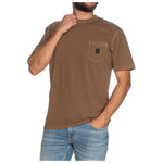Refrigiwear Brown Cotton T-Shirt RE-15010-L