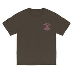 Refrigiwear Brown Cotton T-Shirt RE-15005-L