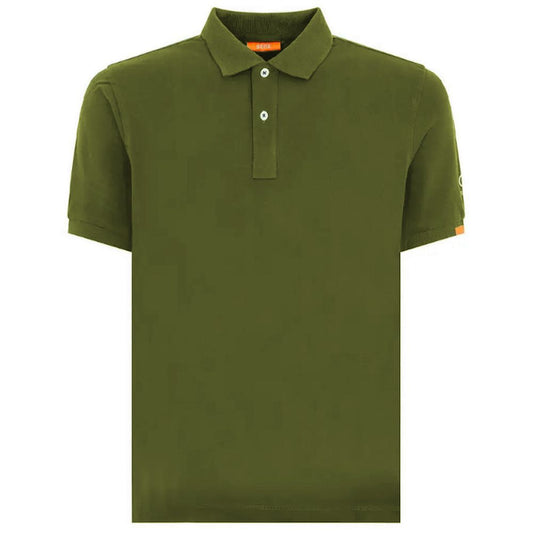 Suns Green Cotton Polo Shirt