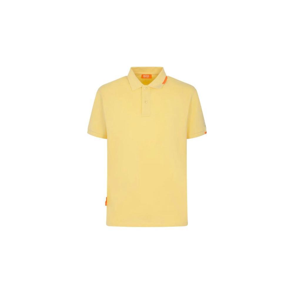 Suns Yellow Cotton Polo Shirt SU-15045-S