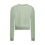 Brunello Cucinelli Mohair and wool cable knit Sweater BR-M2I778110C9738-XXL