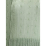 Brunello Cucinelli Mohair and wool cable knit Sweater BR-M2I778110C9738-XXL
