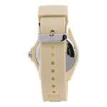 Haurex Cream Rubber Watch 1728,67434610848,Cream,Haurex,New with tags,Unisex,Unisex Watches - Watches,Watches Haurex HASC382UC1AC