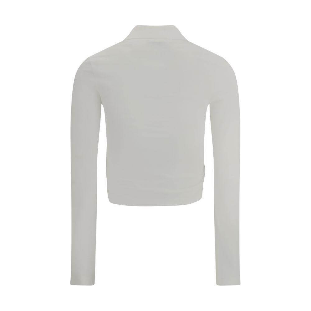 Courrèges Polo with twisted detail CO-225JPO048JS01930001-S