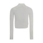 Courrèges Polo with twisted detail CO-225JPO048JS01930001-S