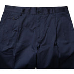 Dolce & Gabbana Dark Blue Cotton Mid Waist Men Bermuda Shorts PAN75750-46